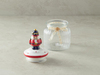 Nutcracker Cam Kavanoz Kırmızı