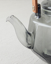 Olina Borosilikat Cam Demlik 800 ml Gri