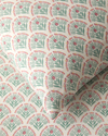 Ornament Petal Kolay Ütülenir Tek Kişilik Nevresim Seti 160x220 cm Pembe - Yeşil