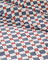 Oxford Baskılı King Size Pike Lacivert