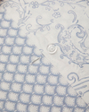 Paisley Touch Kolay Ütülenir Çift Kişilik Nevresim Seti 200x220 cm Mavi