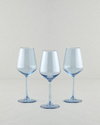 Paradise Cam 3'lü Kadeh 350 ml Mavi