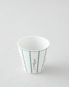 Parsley New Bone China Bardak 230 ml Beyaz - Yeşil