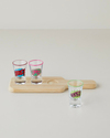 Party Splash Cam 3'lü Standlı Kokteyl Bardak 34 ml Renkli