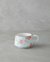 Pastel Blooming Seramik Kupa 260 ml Mavi - Kırmızı -Yeşil