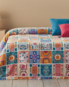 Patchwork Harmony Çift Kişilik Pike Pembe