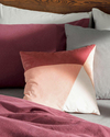 Patchwork Kadife Dolgulu Kırlent Pembe - Krem
