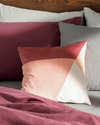 Patchwork Kadife Dolgulu Kırlent Pembe - Krem