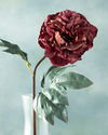 Peony Dream Tek Dal Yapay Çiçek Kırmızı