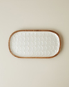 Perla Mango Sunumluk 30x16 cm Krem