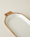 Perla Mango Sunumluk 42x18x5 cm Krem