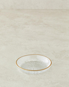 Petal Cam Çerezlik 12 cm Gold