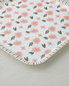 Petal Dreams Melamin 2’li Kaydırmaz Tepsi 33-24 cm Pembe - Yeşil