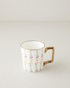 Petal New Bone China Kupa 380 ml Gold