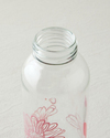 Petal Poetry Cam Şişe 500 ml Pembe