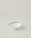 Petal Poetry Porselen Kase 14 cm Yeşil-Beyaz