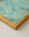 Petalia Cam Dekoratif Tepsi 29x41 cm Multicolor