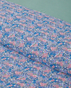 Petit Chamomile Baskılı Tek Kişilik Pike Takımı 150x220 cm Pembe