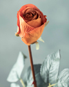 Petit Roses Tek Dal Yapay Çiçek Turuncu