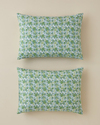Petty Chic Kolay Ütülenir 2'li Yastık Kılıfı 50x70 cm Yeşil