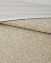 Petty Chic Kolay Ütülenir Çift Kişilik Nevresim Seti 200x220 cm Açık Sarı