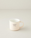 Phoebe Latte New Bone China Kupa 200 ml Krem