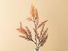 Pine Needle Tek Dal Yapay Çiçek Turuncu