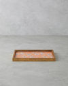Pine Rose Dekoratif Tepsi 16x26 cm Turuncu
