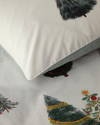 Pine Serenity Dijital Baskılı Soft Cotton Çift Kişilik Nevresim Takımı Yeşil