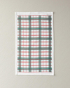 Plaid Check Pamuk Kurulama Bezi Kırmızı