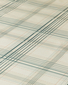 Plaid Cover Pvc Masa Örtüsü Bej
