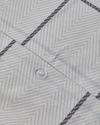 Plaid Wave Kolay Ütülenir Çift Kişilik Nevresim Takımı 200x220 cm Gri