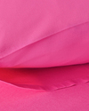Plain Çift Kişilik Lastikli Çarşaf Takımı Koyu Pembe