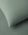 Plain Pamuk Çarşaflı Çift Kişilik Nevresim Takımı 200x220 cm Yeşil-mor