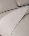 Plain Pamuk Çift Kişilik Nevresim Takımı 200x220 cm Taş Rengi-Ekru