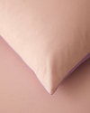 Plain Pamuk Çift Kişilik Nevresim Takımı 200x220 cm Toz Pembe-Leylak