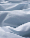 Plain Pamuk Çift Kişilik Nevresim Takımı 200x220 cm Mavi - Gri