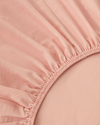 Plain Pamuk Tek Kişilik Nevresim Takımı 160x220 cm Toz Pembe-Leylak