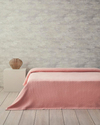 Plain Pamuklu Çift Kişilik Pike Pembe
