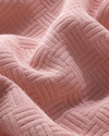 Plain Pamuklu King Size Pike Pembe