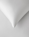 Plisse Nervürlü Pamuk Saten King Size Çarşaflı Nevresim Takımı 240x220 cm Beyaz