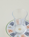 Poetic Garden Seramik 12 Parça 6 Kişilik Çay Seti 170 ml Renkli