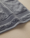 Poffy Soft-Premium Pamuklu El Havlusu Koyu Gri