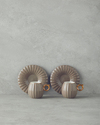 Polka New Bone China 4 Parça 2 Kişilik Kahve Fincan Takımı Vizon