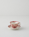 Preston Stoneware 2 Parça 1 Kişilik Kahve Fincan Takımı 100 ml Bordo