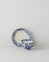 Preston Stoneware 2 Parça 1 Kişilik Kahve Fincan Takımı 100 ml Lacivert