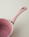 Pretty Alüminyum Mini sos Tencere 14 cm Pembe
