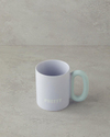 Pretty New Bone China Kupa Lila