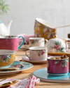Protea New Bone China Servis Tabağı 27 cm Mavi