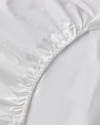 Pure Essence Nakışlı Pamuk Çift Kişilik Nevresim Takımı 200x220 cm Beyaz